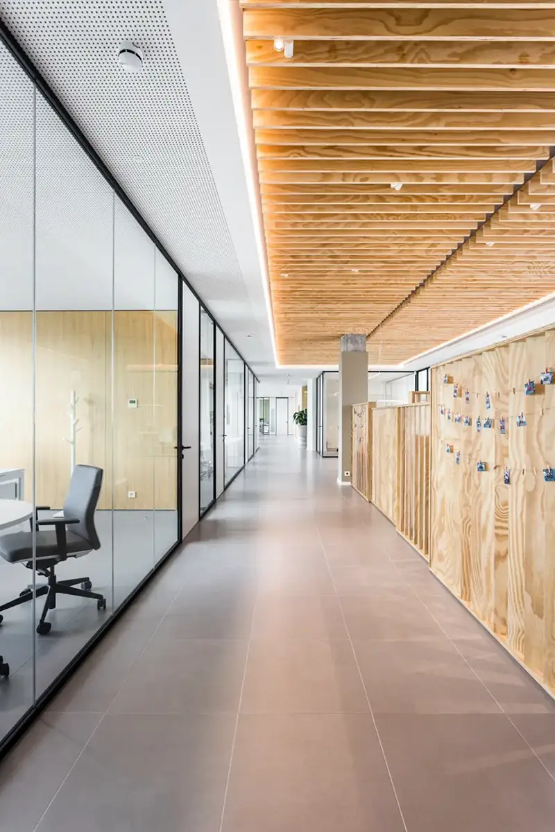 Fotografía de arquitectura de interiores en edificios modernos